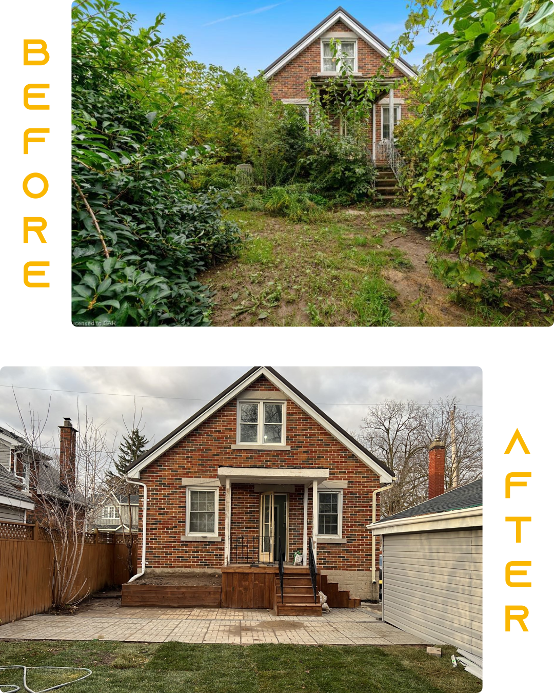 BACKYARD UPGRADATION